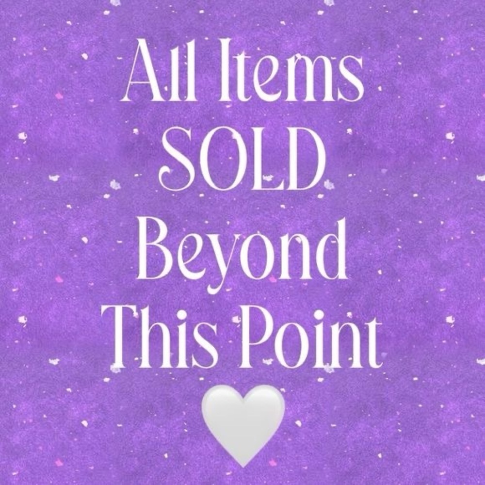 All Items Below SOLD🚨